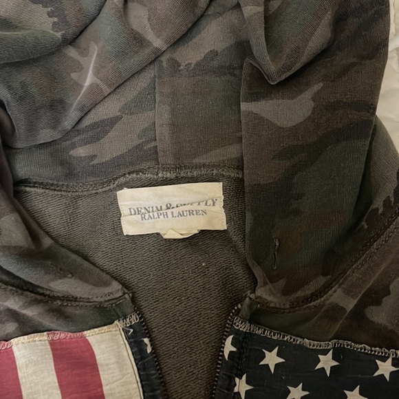Army green size medium denim supply Ralph Lauren - Picture 2 of 3